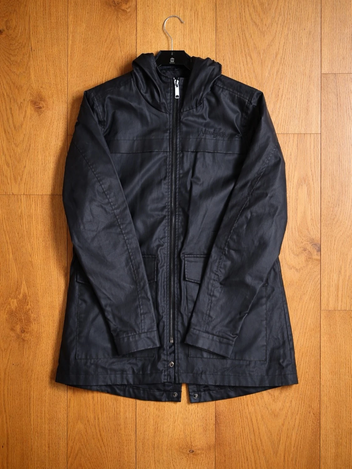 Svart Regnjacka, Stolek M - 1