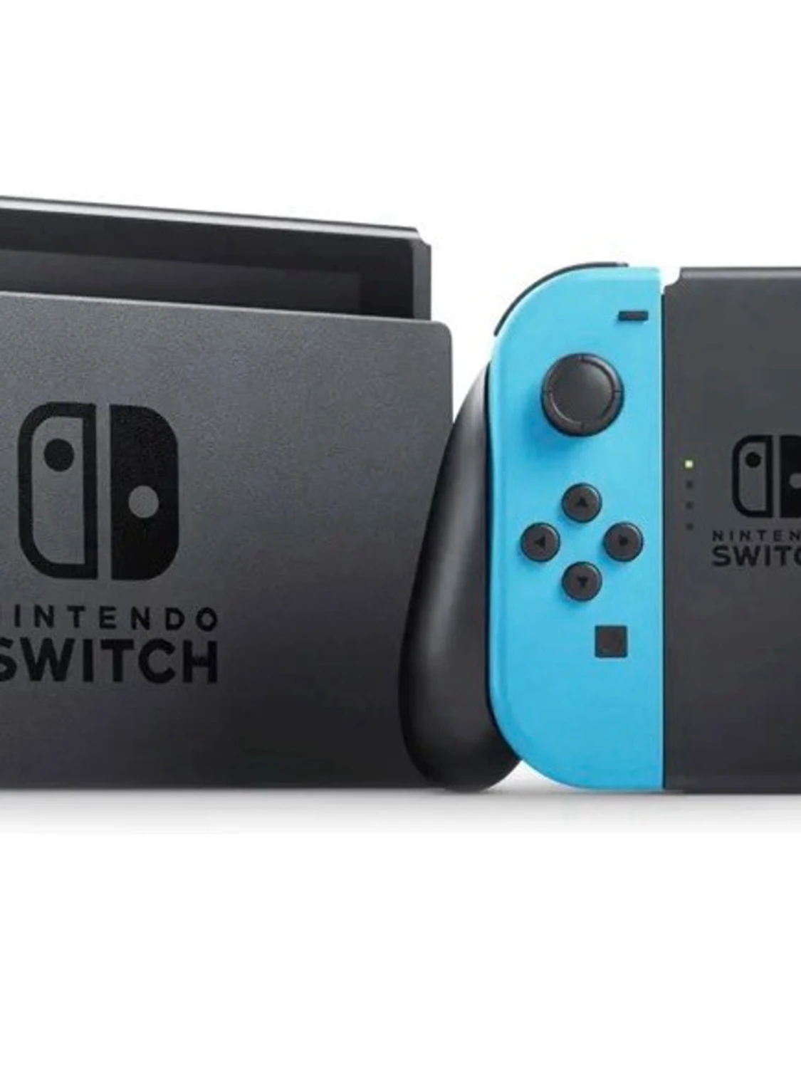 Nintendo Switch spelkonsol med blå Joy-Con - 1