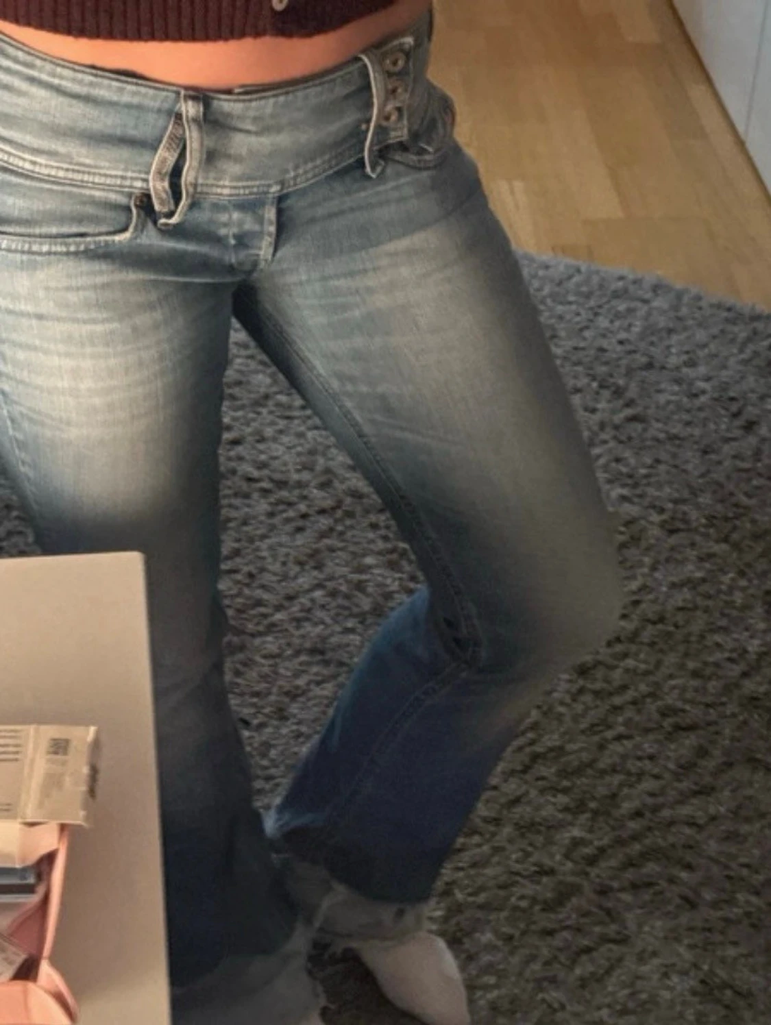 Lågmidjade Diesel Jeans