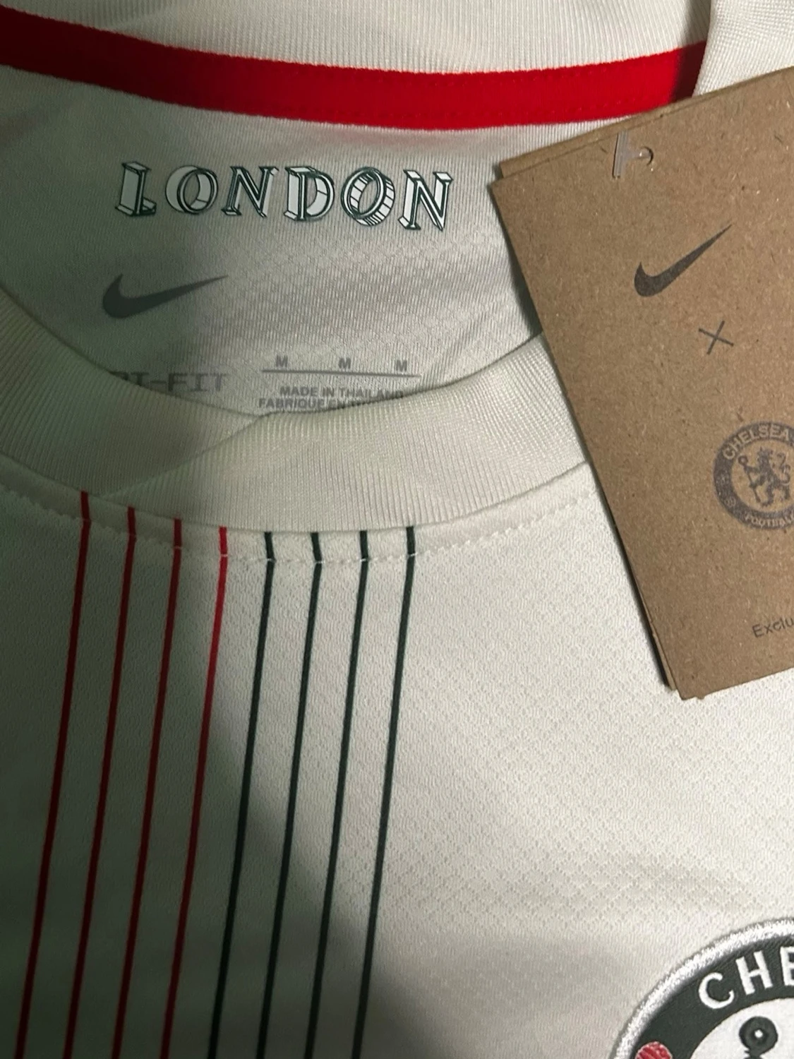 Chelsea vit matchtröja Nike - 3