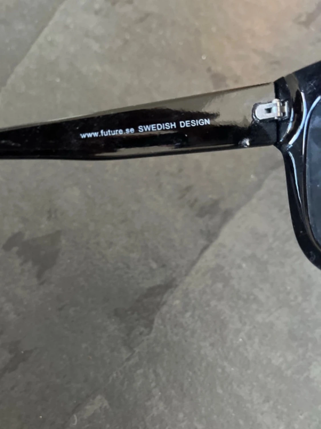 Svarta smarta glasögon med breda bågar - 3