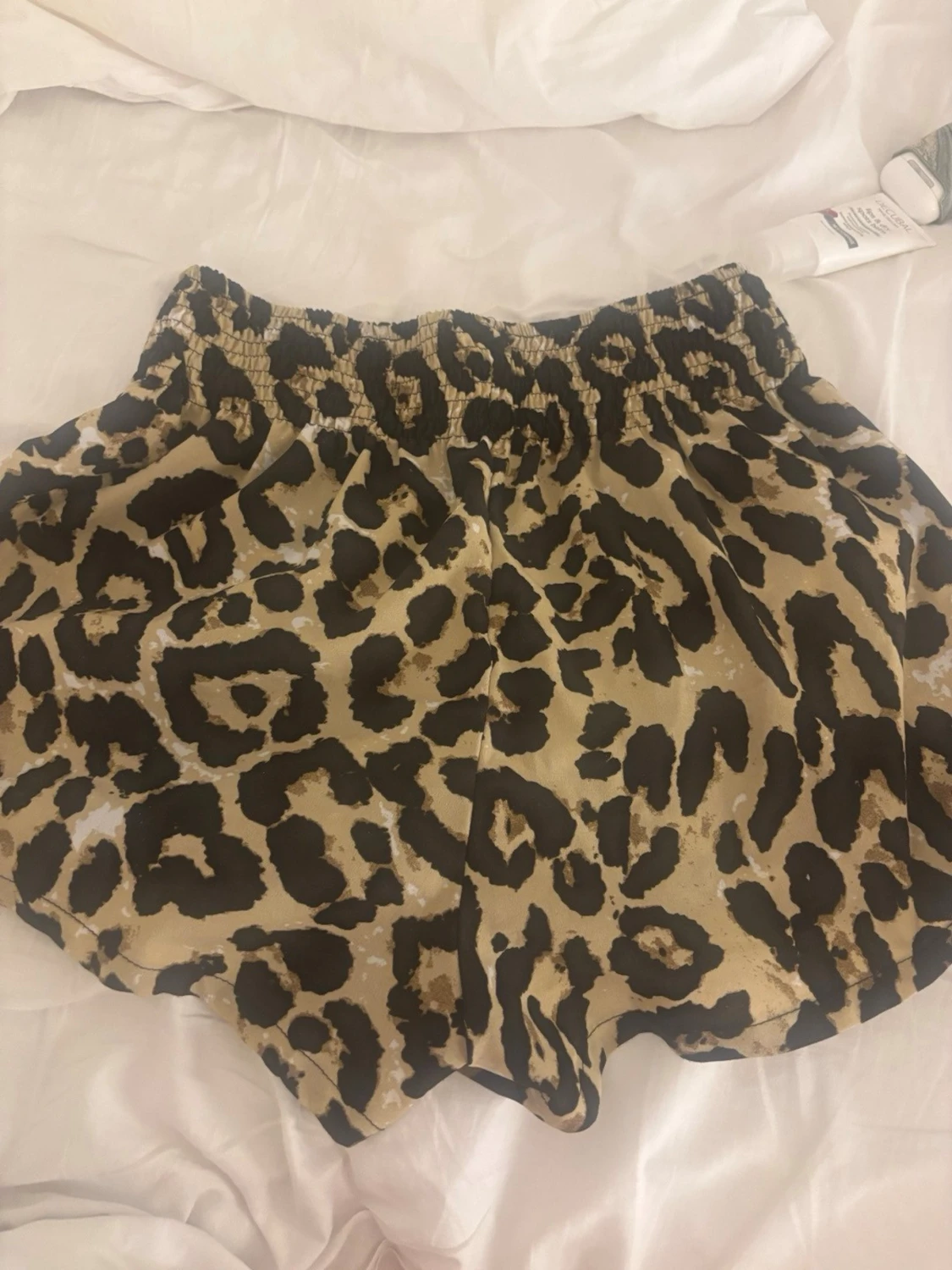 Leopardmönstrade shorts  - 1