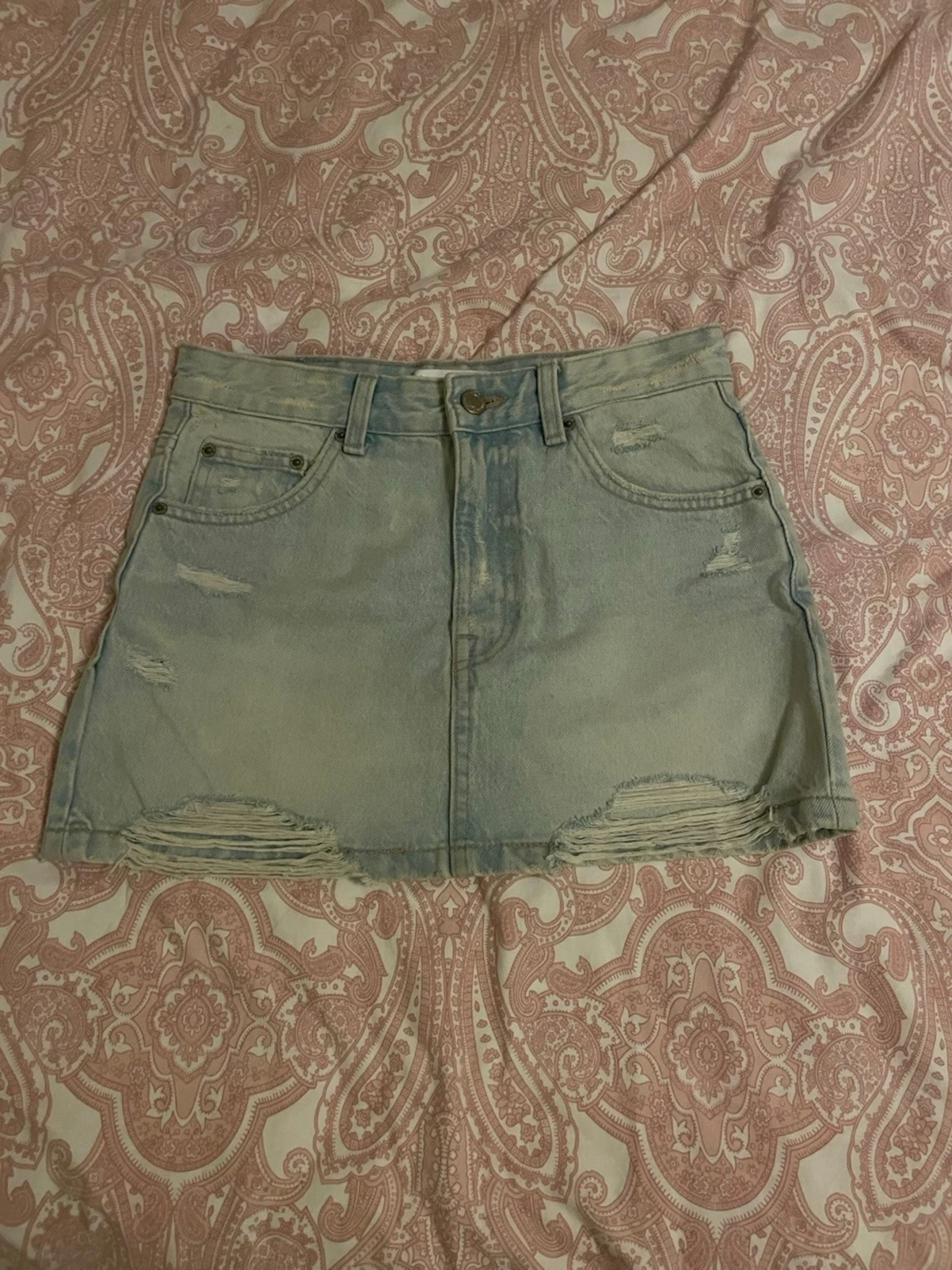 Pull and bear jeans kjol