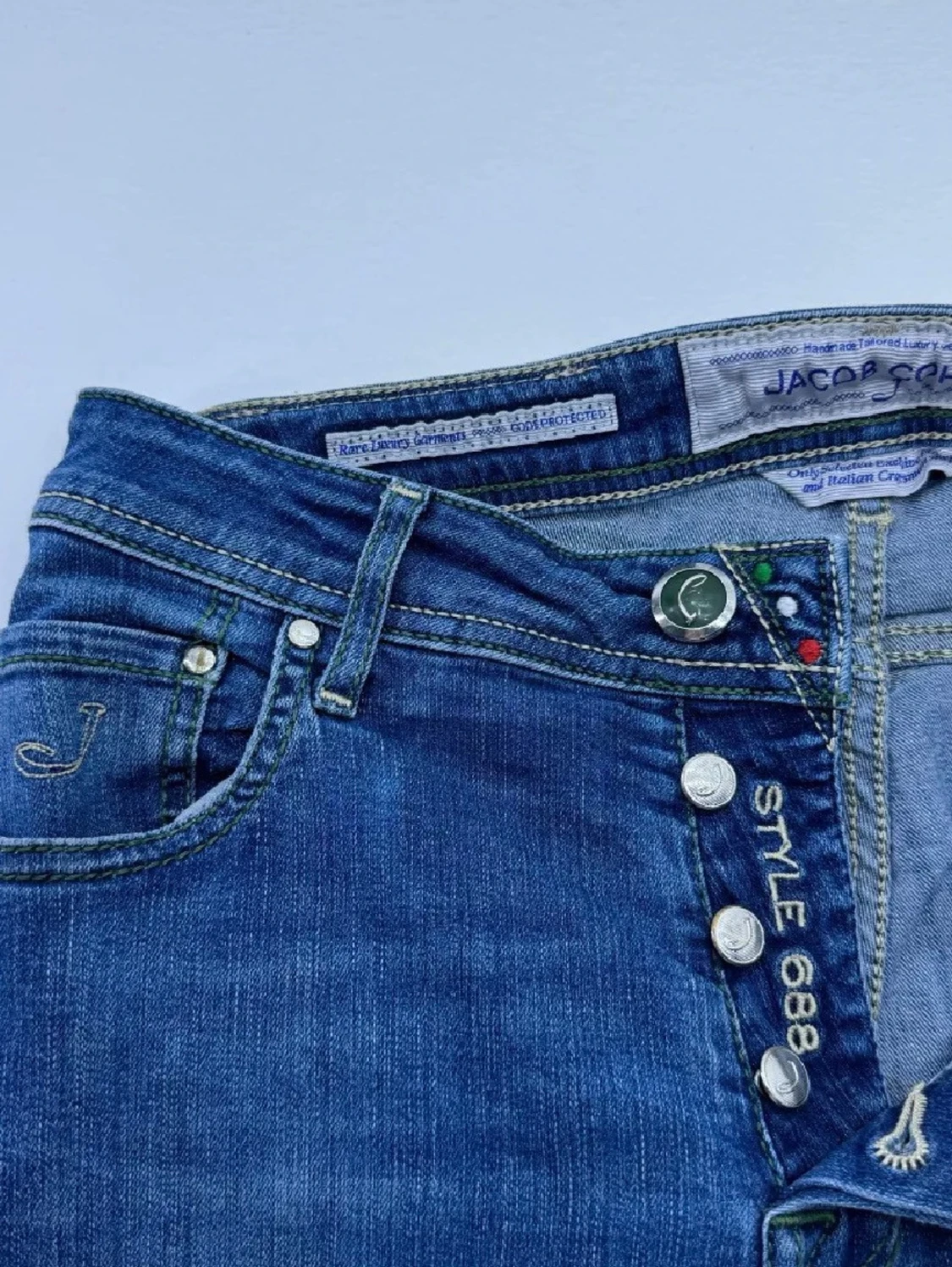 Blå jeans från Jacob Cohen - 1