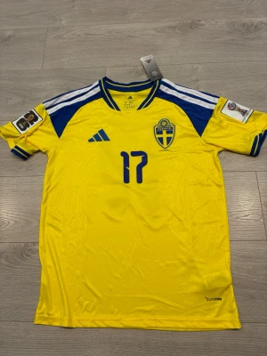 Sverige VM tröja player edition gyökeres - Säljer helt ny Sverige vm tröja player edition med gyökeres på ryggen, priset kan diskuteras, levereras inom 24 Tim!