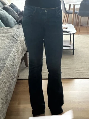 Jeans - Midwaist bootcut jeans från Ginatricot, knappast använda då de blev för stora på mig. Väldigt långa, jag är 182 cm.