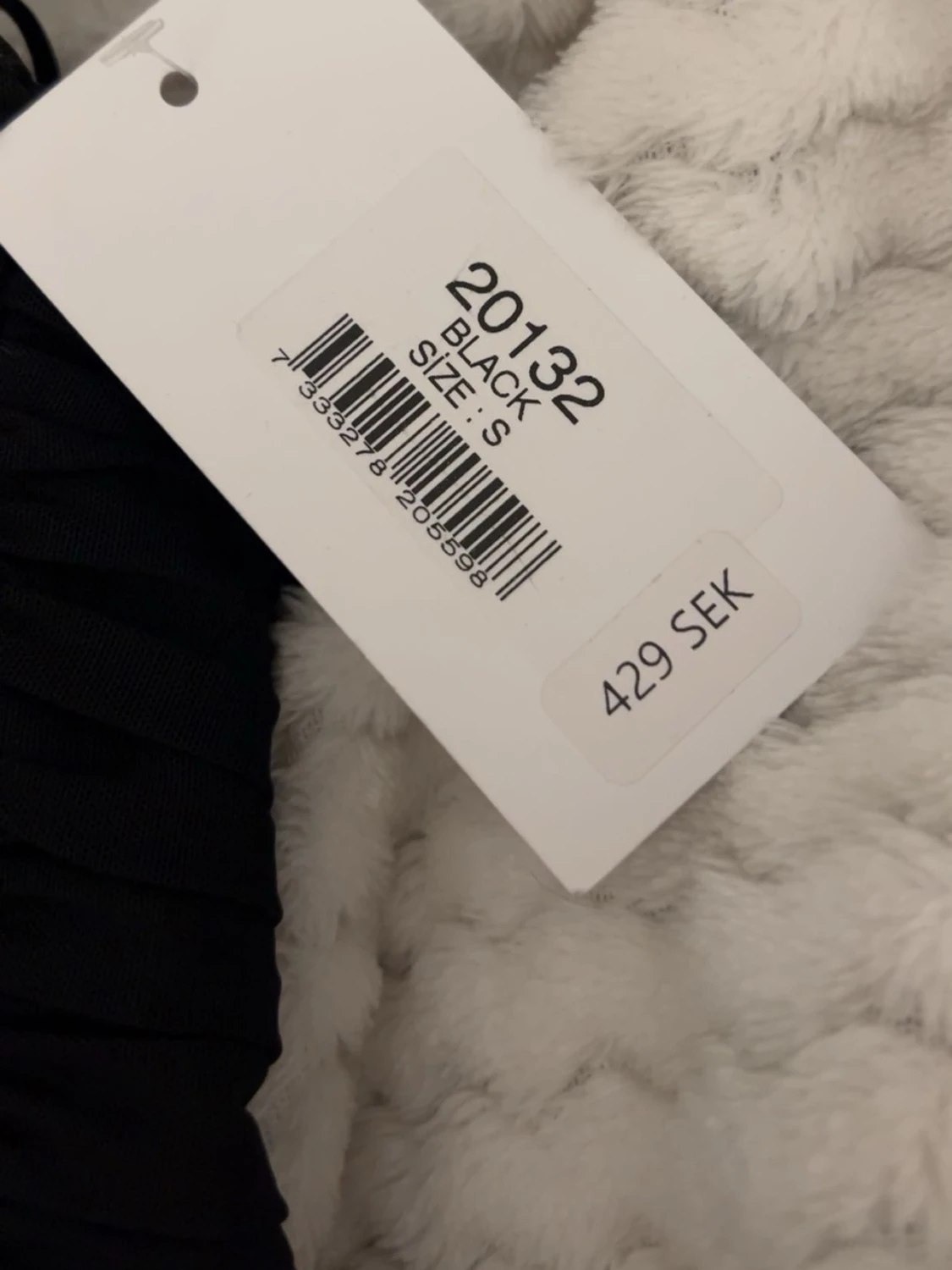 Svart korsett topp - 4