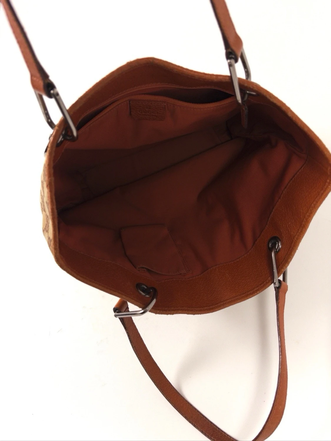 GUCCI GG Canvas Medium Tote Bag - 4