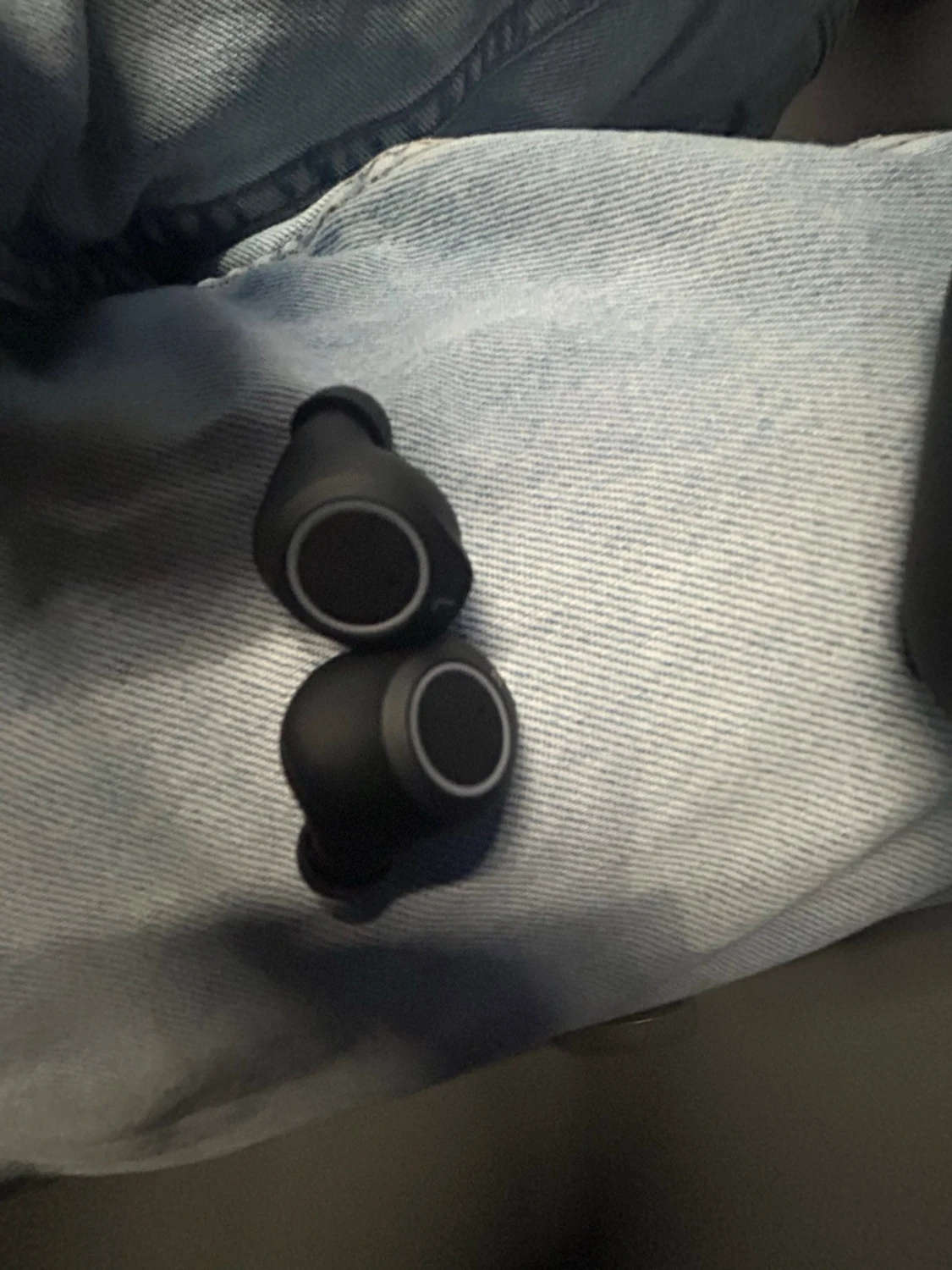 Svarta trådlösa in-ear hörlurar - 3