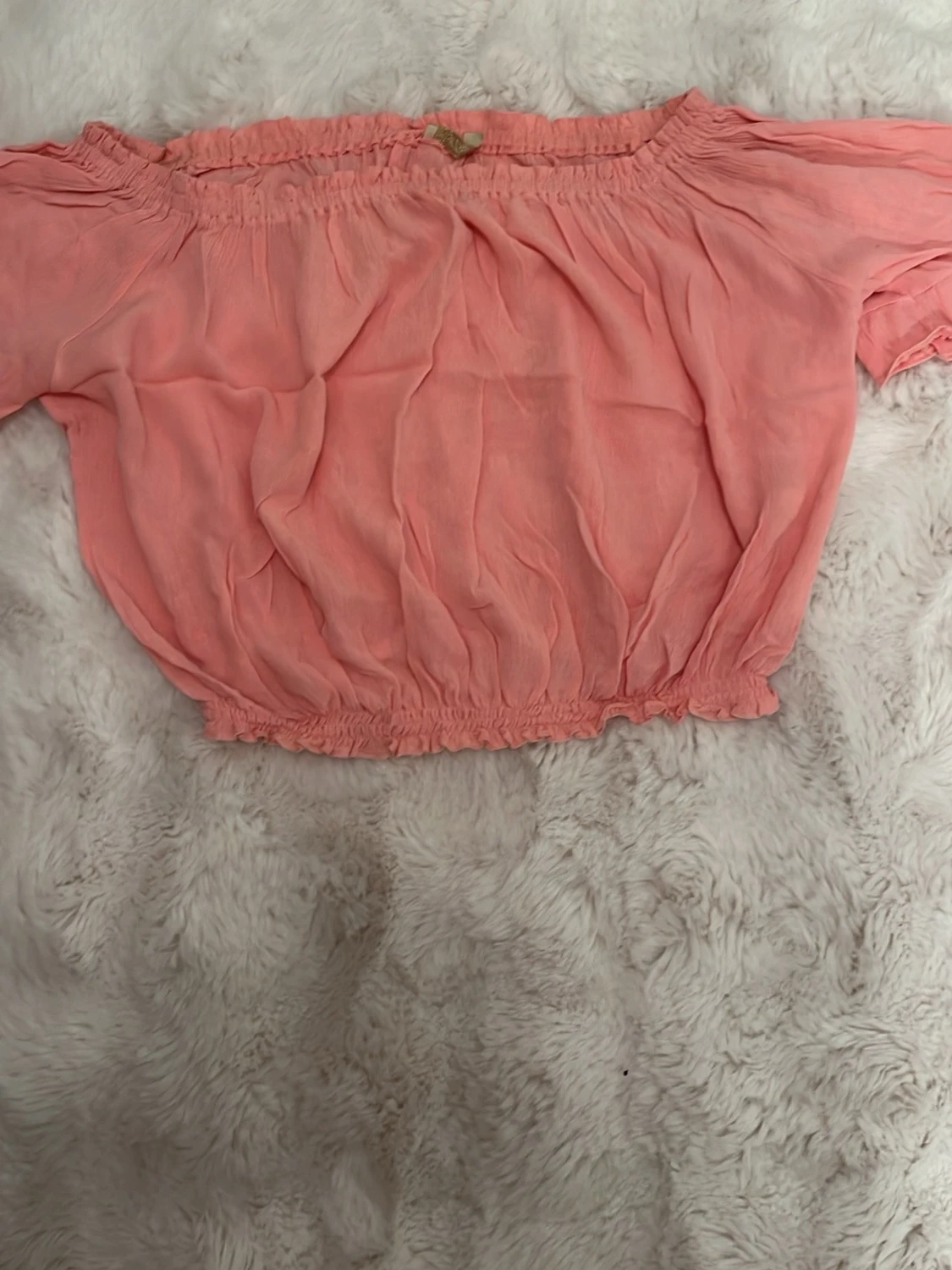 Rosa offshoulder croppad topp - 1