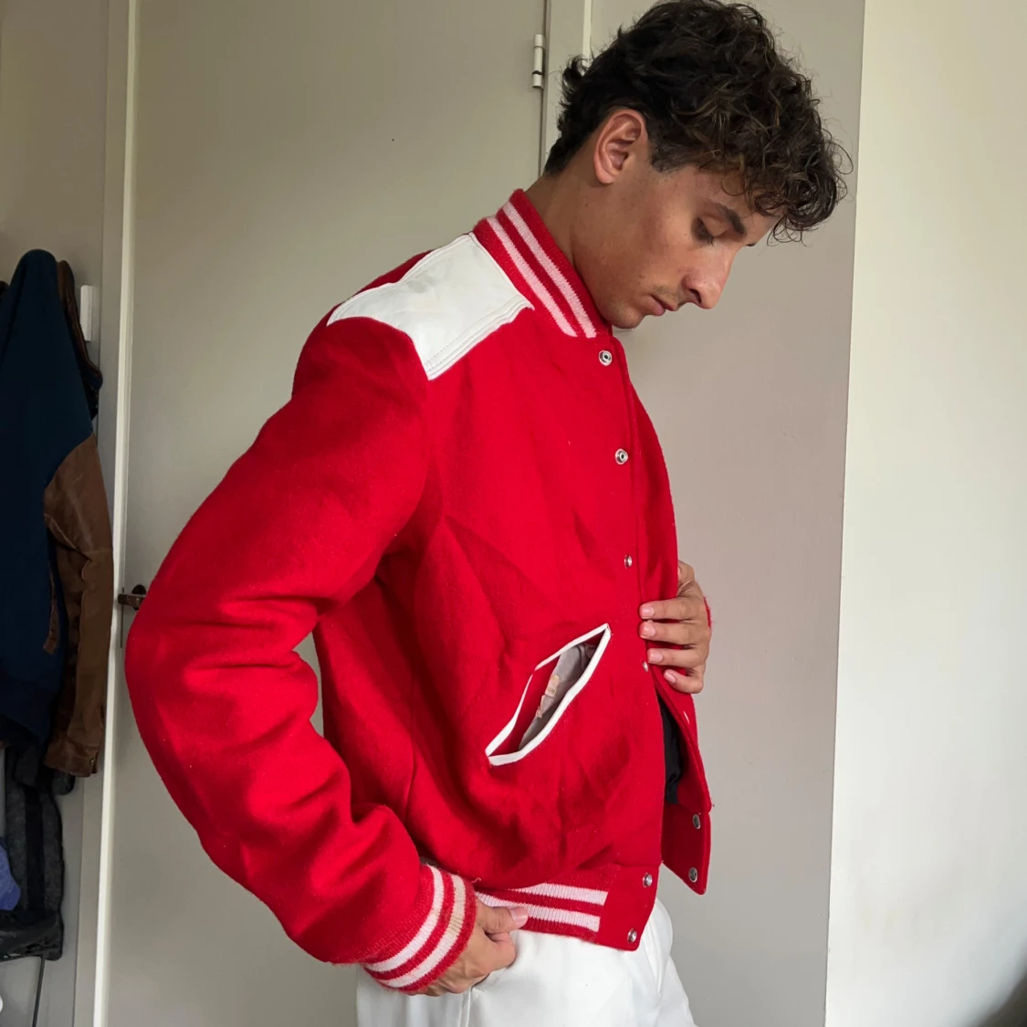 College jacka Röd - 91