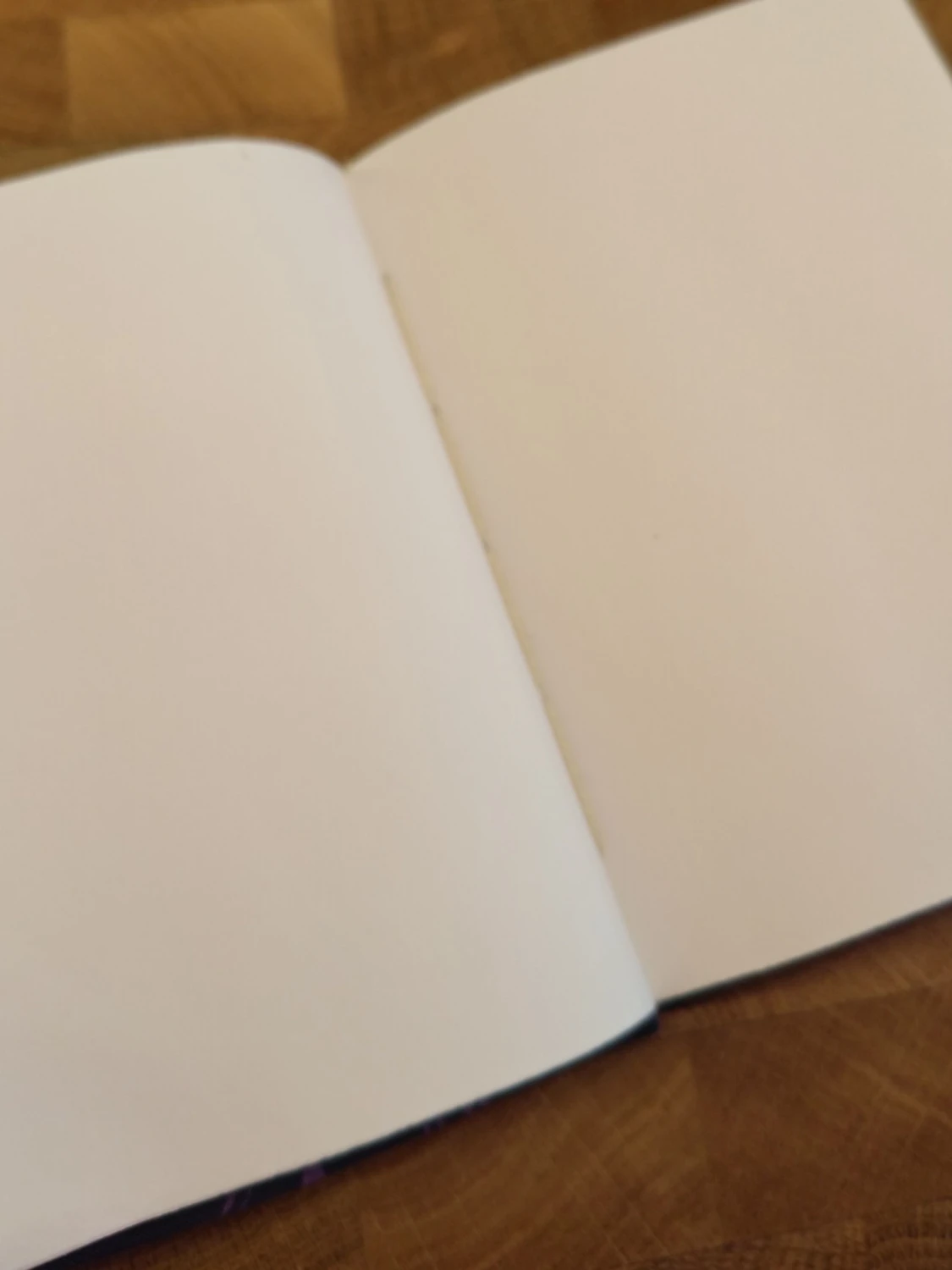 Lila anteckningsbok med grafiskt mönster - 2