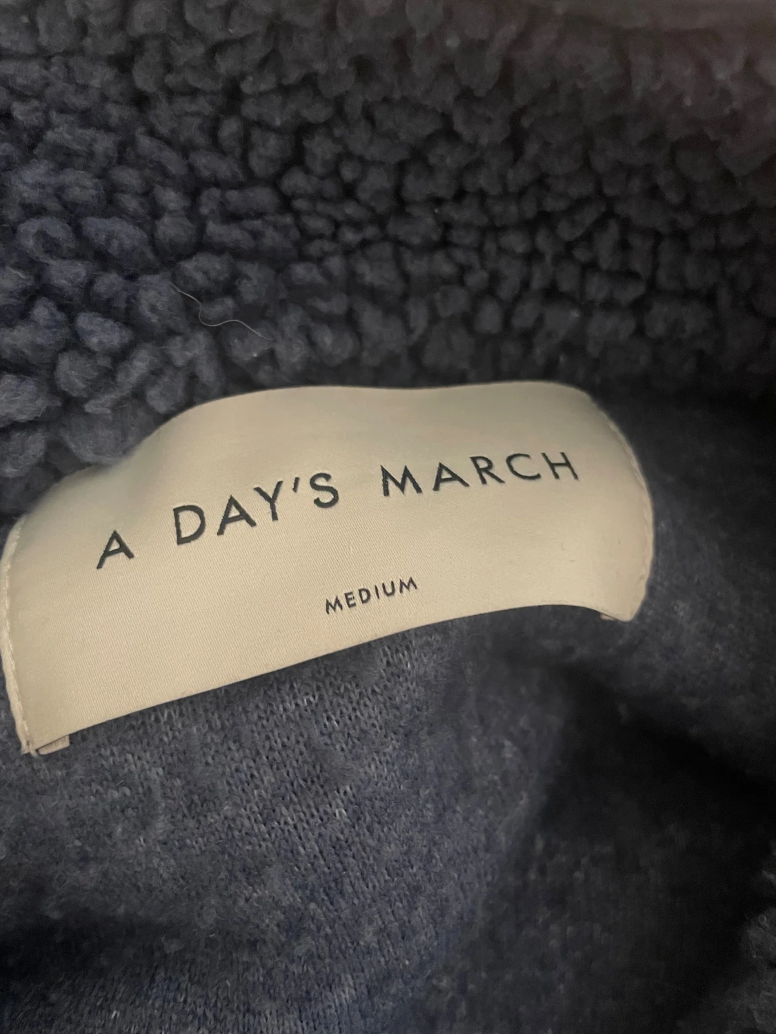 Blå teddyjacka från A Day's March - 1