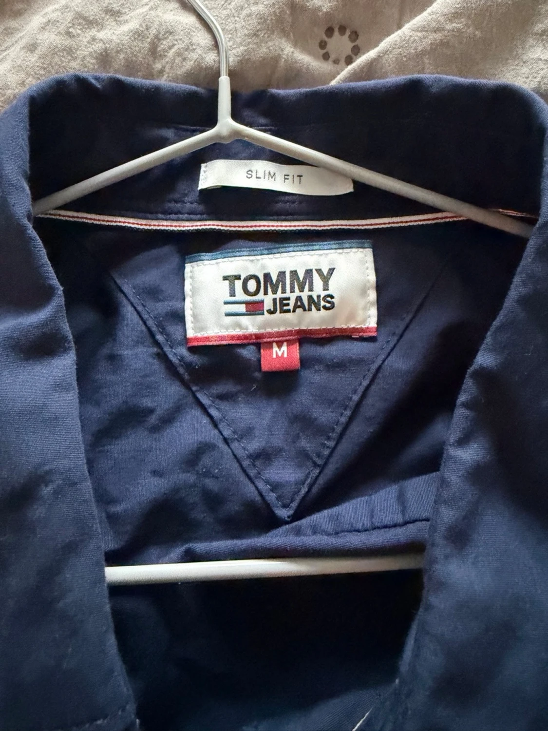 Mörkblå slim fit skjorta Tommy Jeans - 1