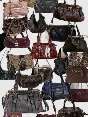 Hittar väskor på second hand - ☆ KONTAKTA FÖRST MED BILDER PÅ VÄSKOR NI VILL HA!!! En väska och accessoarer kan kosta bara 150kr☆                      Ni skickar enkelt någon bild på eran stil, även om det är väskor ni har/vill ha. Jag kommer sen att gå till olika second hands/klädaffärer för att hitta väskor som passar till just dig. Budget kan variera. Det beror på hur mycket sakerna kostar mig. Ni kan så klart fråga om hur sakerna ser ut innan jag skickar. Kan ta upp till en vecka eller mer.