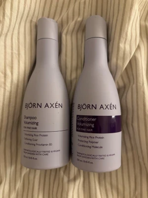 Björn Axén Volym Shampoo & Balsam - Säljer detta volymschampo plus balsam fråm björn Axen, endast anvämda en gång (i princip helt nya) 