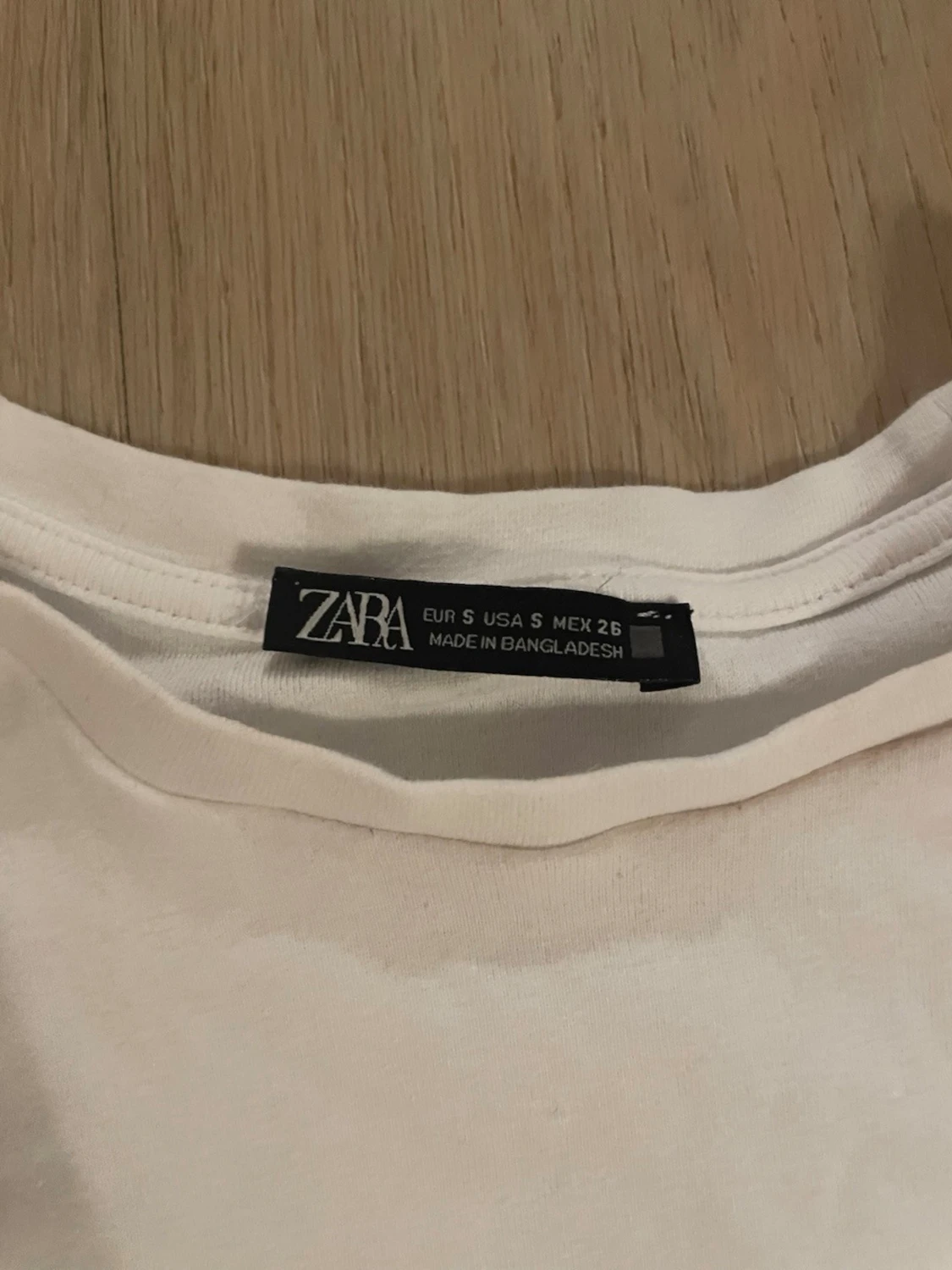Vit t-shirt från zara - 1