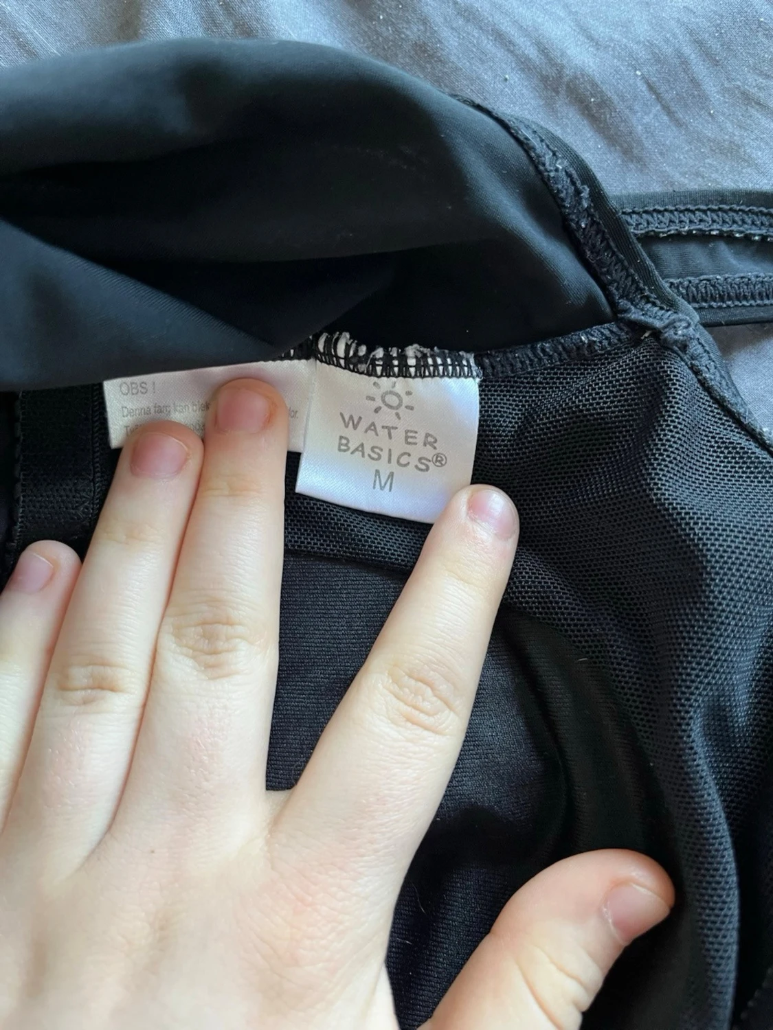 Svart baddräkt från Water Basics - 1