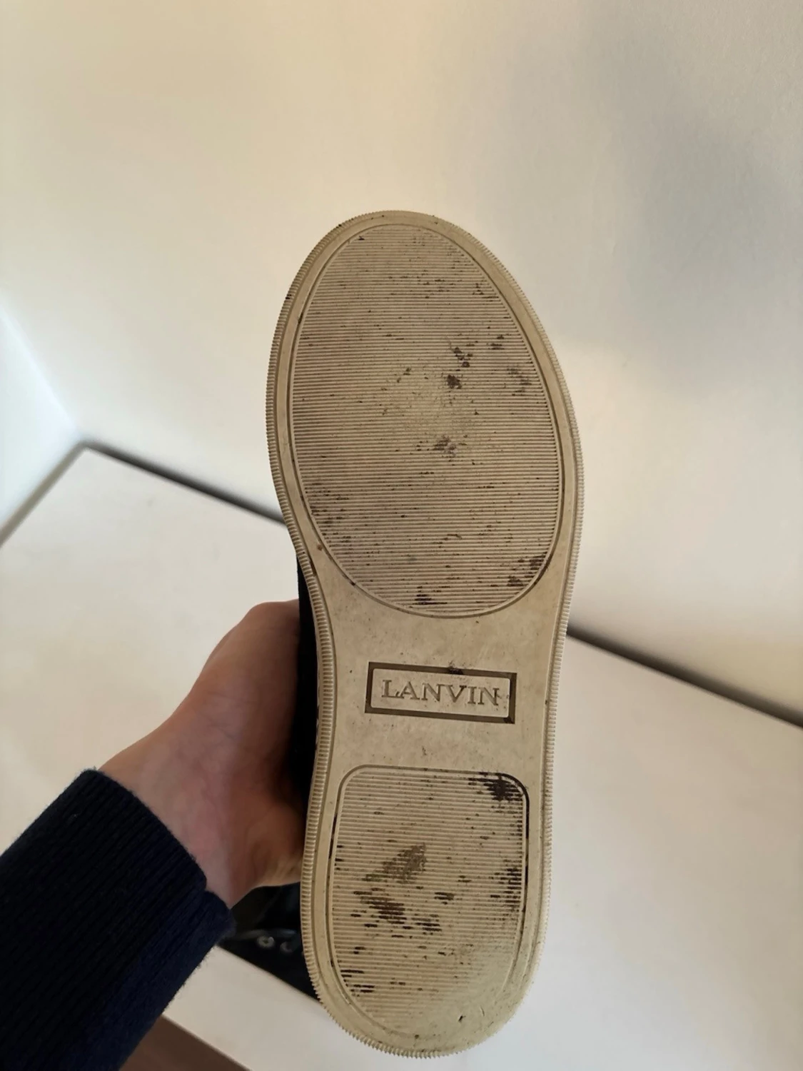 Svarta lanvins Cap Toes - 4