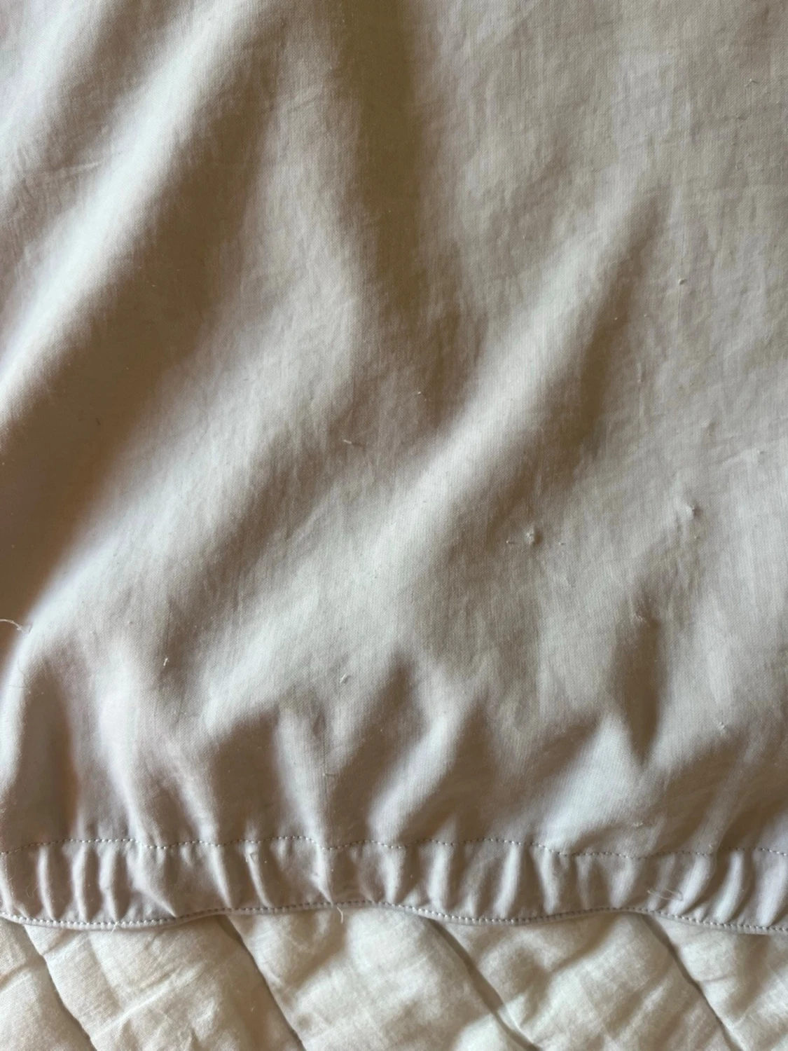 Beige topp med halvlånga ärmar - 2
