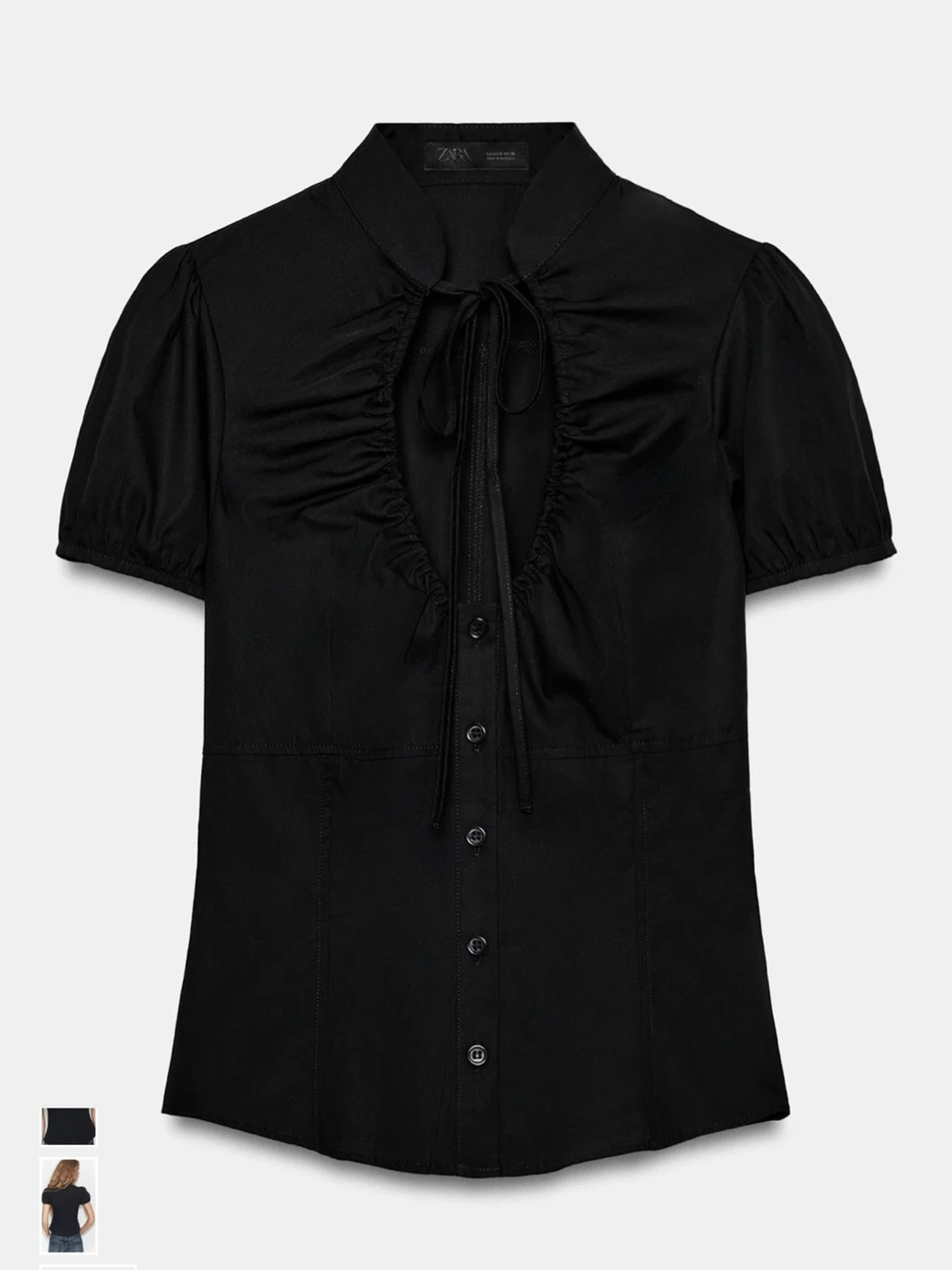 Svart blus Zara - 2