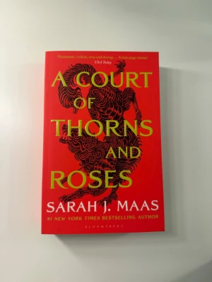 Bok — A Court of Thorns and Roses  - Oläst bok! Finns en liten defekt som knappast är märkbart, fick den så. Skriv om du har fler frågor💗
