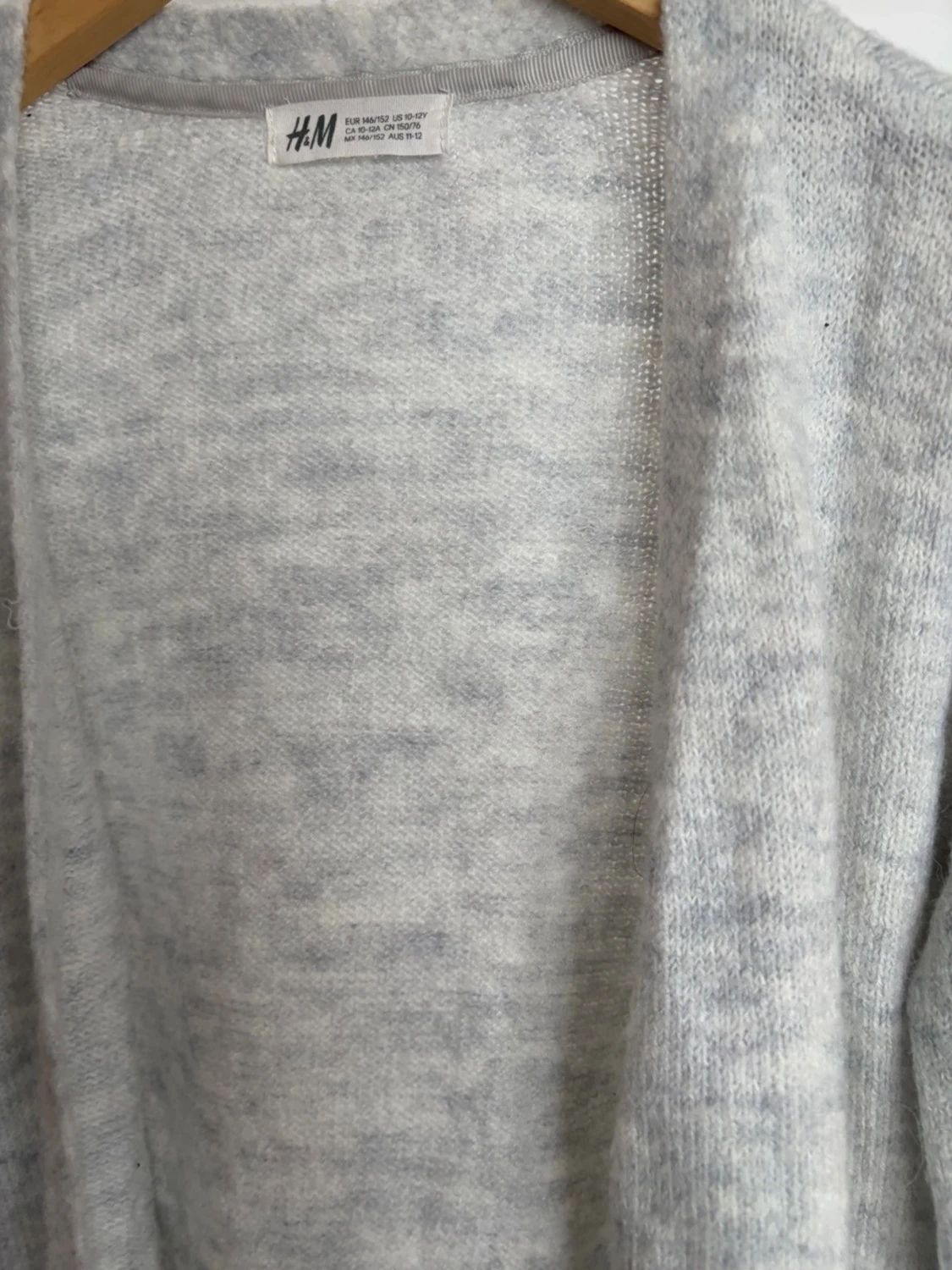 Ljusgrå kofta från H&M - 1