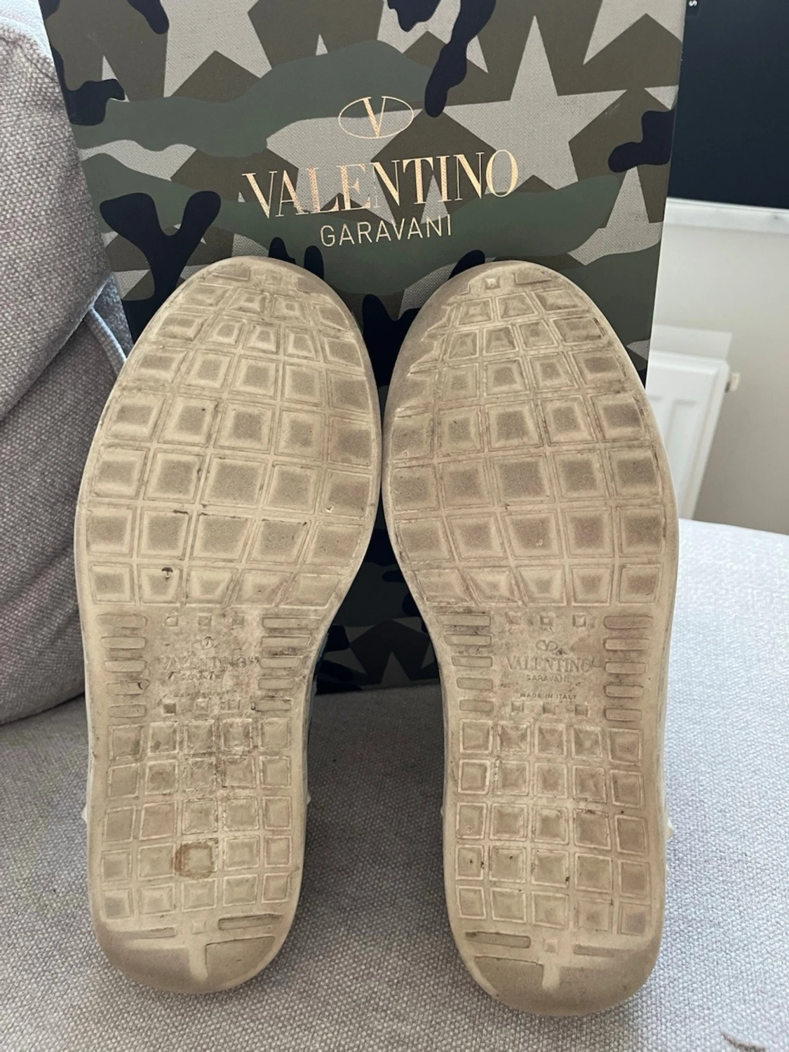 Valentino Garavani camo slip-on sneakers - 3