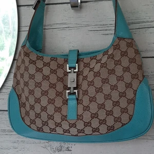 Gucci Jackie Vintage hobo  - Äkta gucci jackie vintage Monogram signature GG. BRA skick mått w.31xD3xH 40cm.