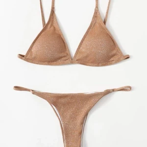 Glitter bikini - Storlek M. Enbart provad.