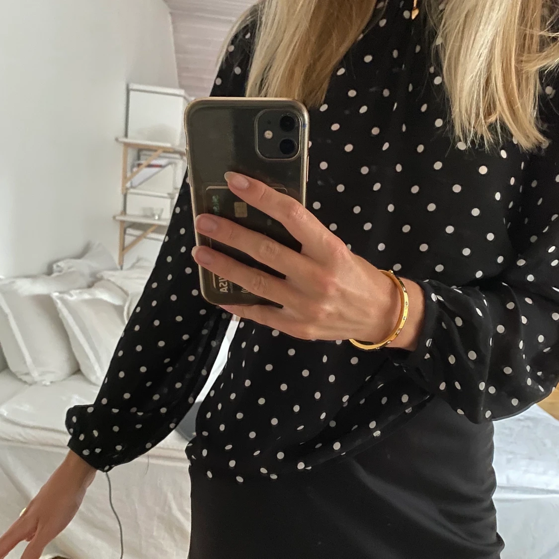 Prickig blus / topp - 90