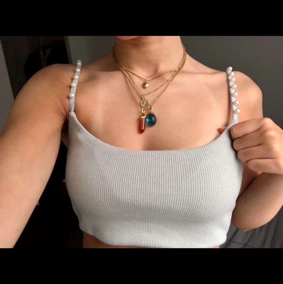 Slutsåld Zara topp - 90