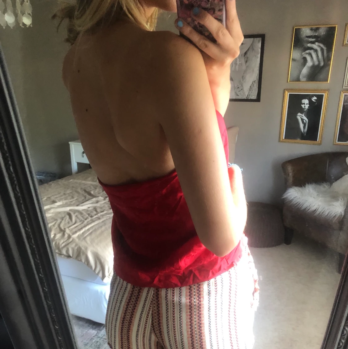 Halterneck topp  - 90