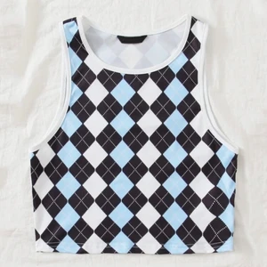 Rutig topp  - Jätte fin. 