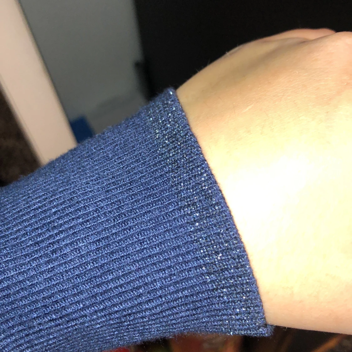 Blå polotröja  - 91