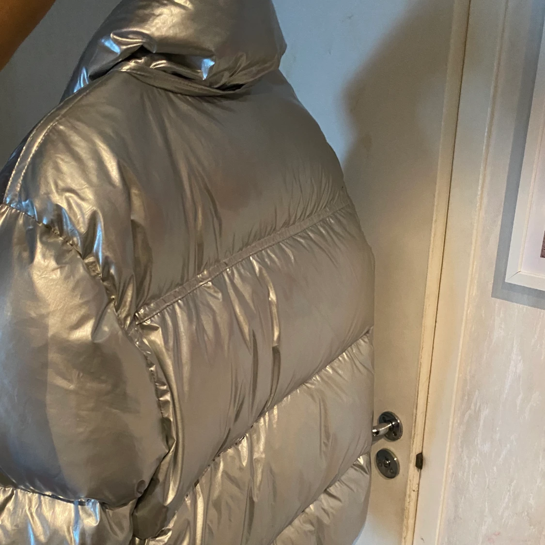 Metallic pufferjacket - 91
