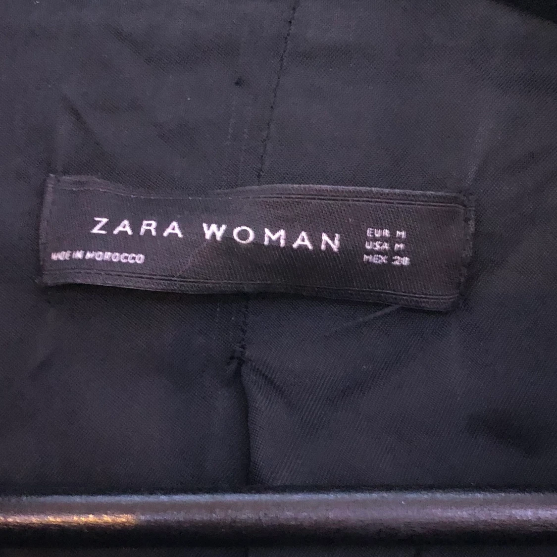 Zara svart höst kappa  - 91