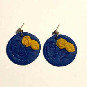 Handgjorda clayörhängen ❤️❤️ - One of a kind! 75kr och fri frakt ❤️❤️