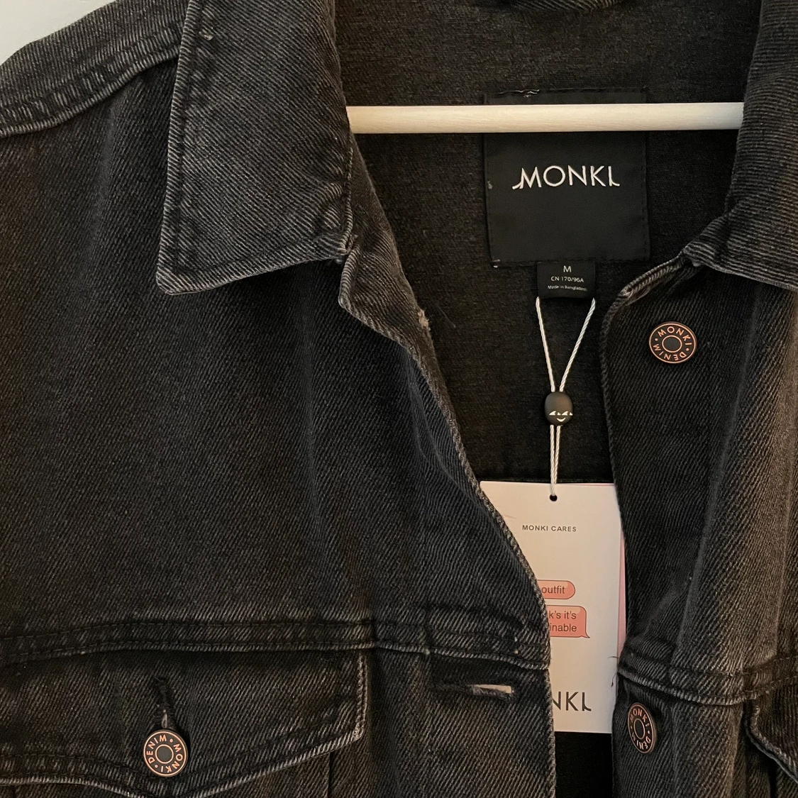 Oversize jeansjacka - Monki - 90