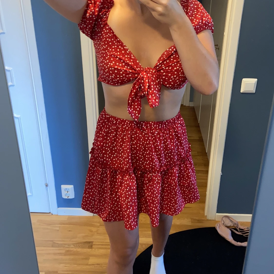 Rött set ifrån Shein - 91