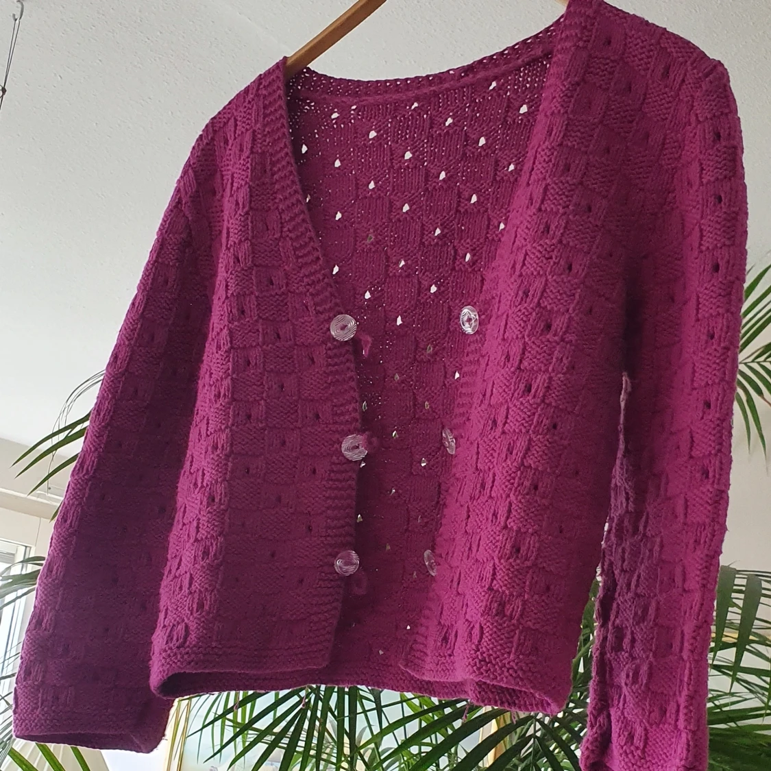 Stickad unik tröja/ topp