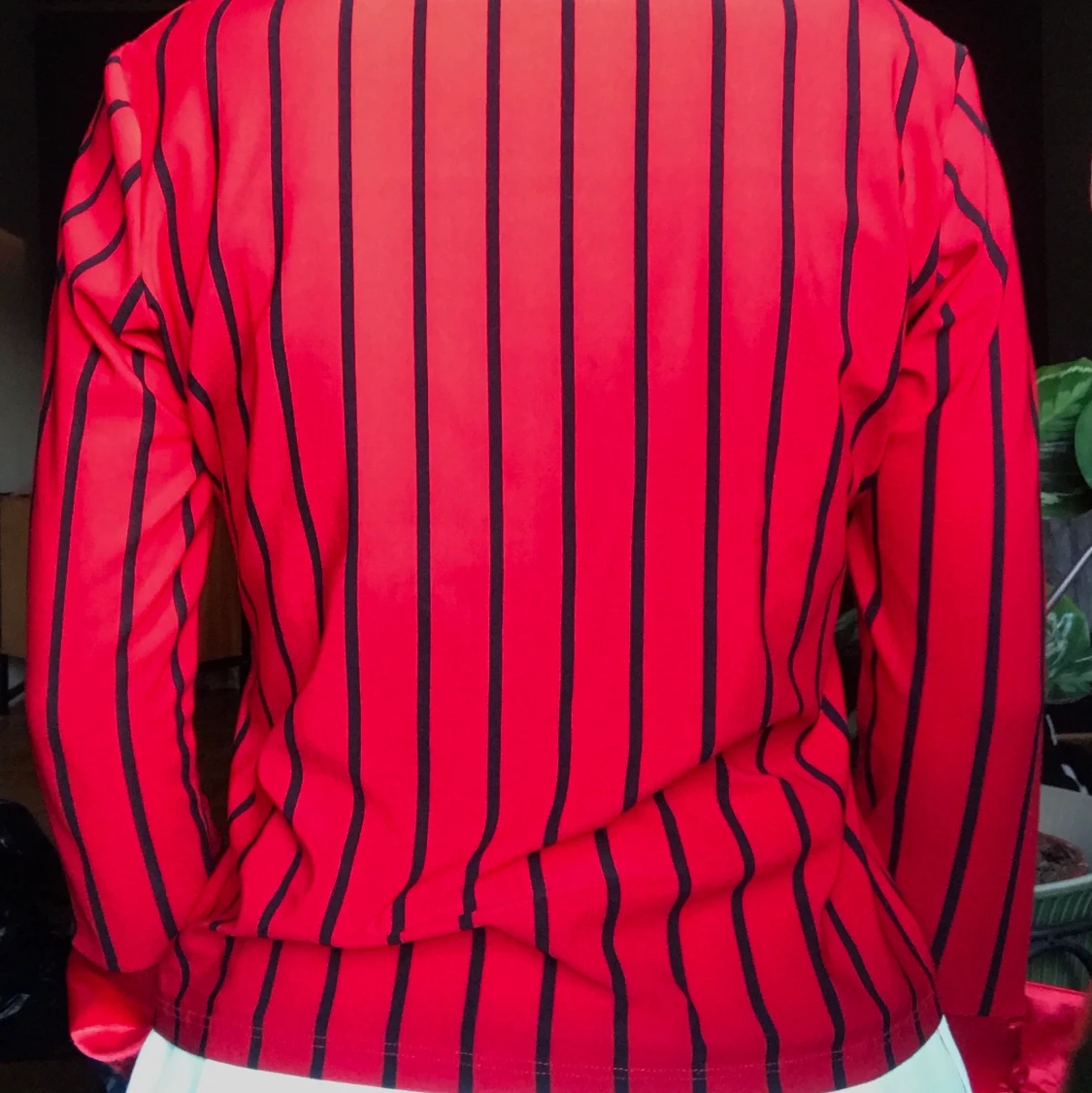 Vintage röd disco-skjorta - 90