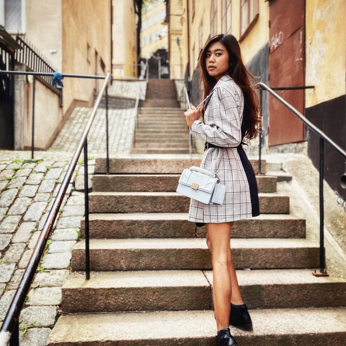 Two Patterns Coat Dress 