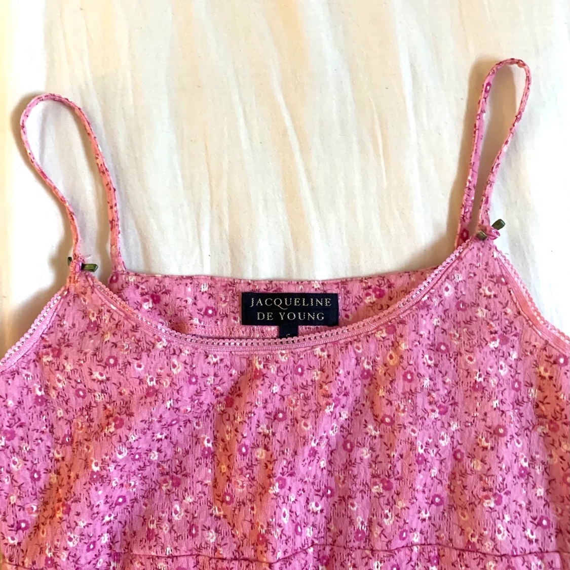 Blommig mini klänning  - 90