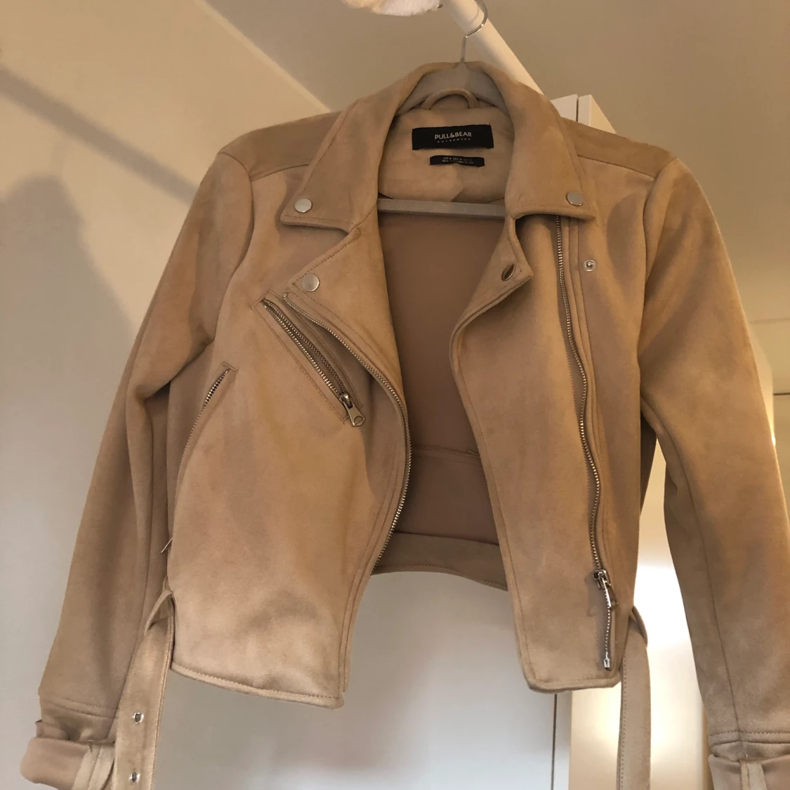 Snygg beige mocka jacka! - 90