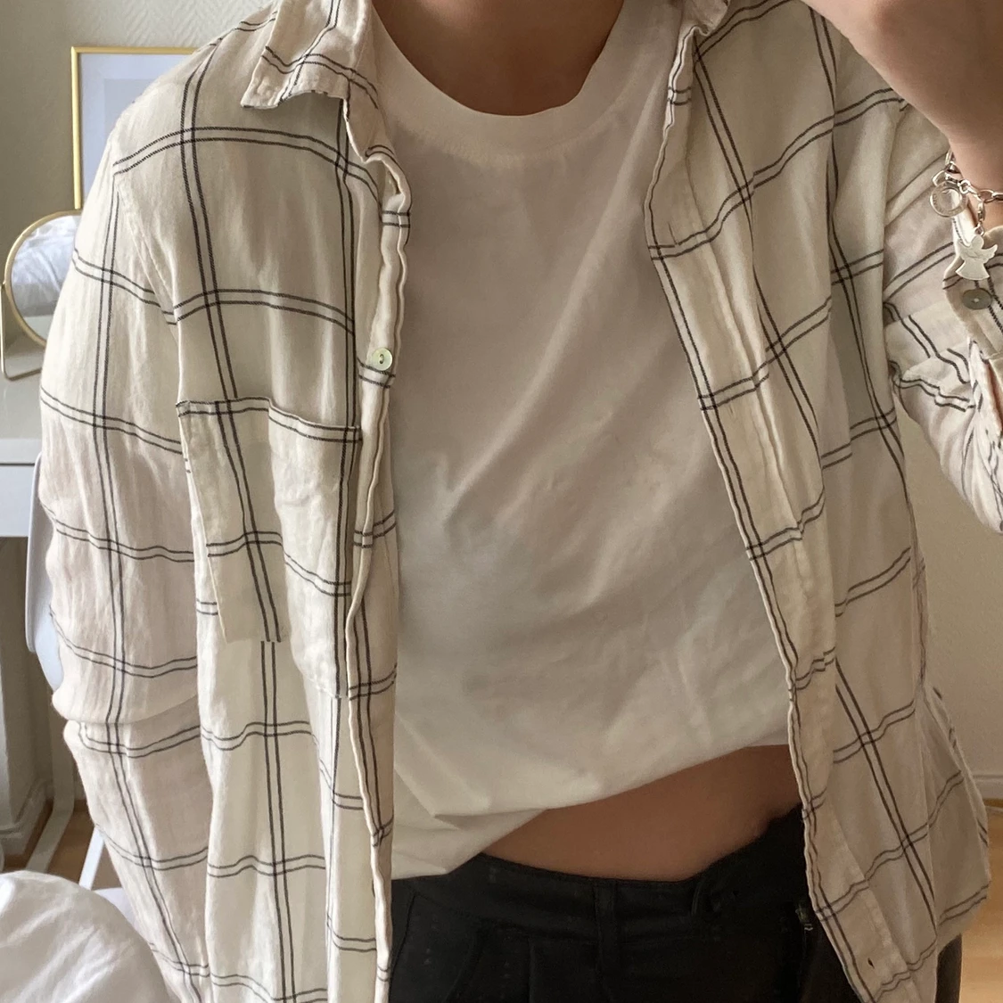 Rutig overshirt  - 90