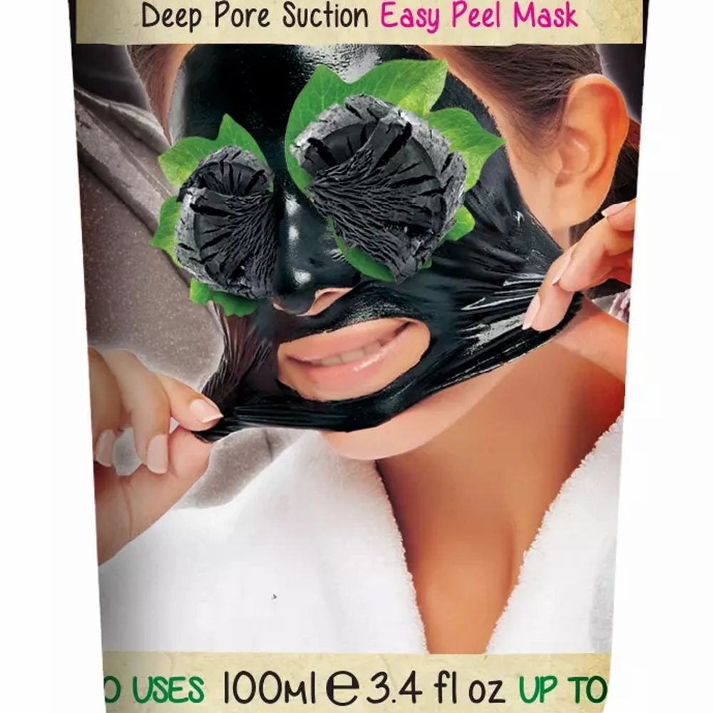 Helt ny/oöppnad 7th Heaven Charcole Black Clay Peel-off Mask. Charcoal + BlackClay Peel Off från 7th Heaven är en avgiftande 