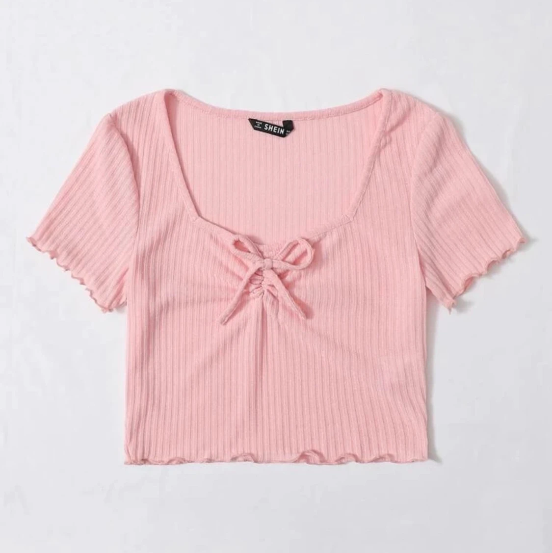 Baby pink rosett top 🎀 