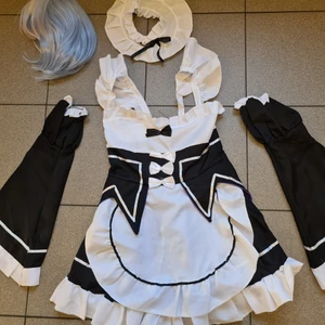 Rem cosplay med peruk - Nästan oanvänd:)