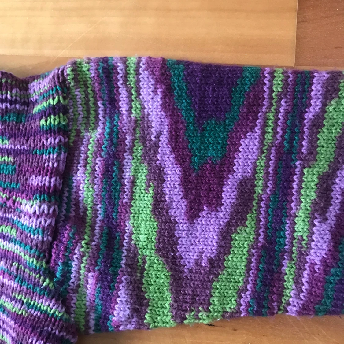 Handstickad mysig sweatshirt - 91